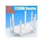 1200M Routeur 5G Double Bande, Amplificateur De Signal Réseau WiFi 8 Antennes