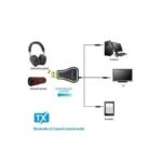 Adaptateur Bluetooth Sans Fil Pour Ordinateur De Voiture Avec Lumières Colorées