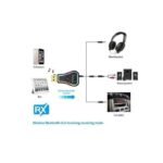 Adaptateur Bluetooth Sans Fil Pour Ordinateur De Voiture Avec Lumières Colorées