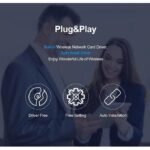 Adaptateur Clé Wifi USB mini 150M, 2.4Ghz, avec Pilote Integré