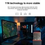 Adaptateur de clé WiFi sans fil pour carte réseau USB pour tablette PC