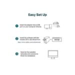 Adaptateur de clé WiFi sans fil pour carte réseau USB pour tablette PC