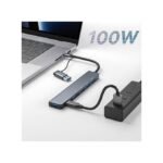 Adaptateur Hub 8 En 1 Usb Type C Micro