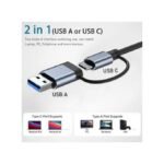 Adaptateur Hub 8 En 1 Usb Type C Micro