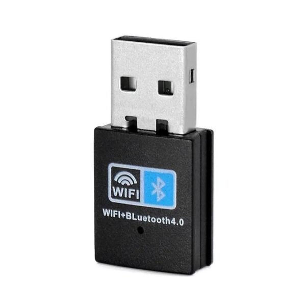 Adaptateur USB Clé Wifi+Bluetooth Sans Fil 4,0