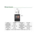 Adaptateur USB WiFi 600Mbps Dual Band 2.4 / 5Ghz externe sans fil