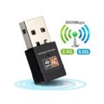 Adaptateur USB WiFi 600Mbps Dual Band 2.4 / 5Ghz externe sans fil