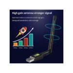 Adaptateur WiFi 600Mbps Pilote Gratuit Ethernet Double Fréquence 5.8G / 2.4G