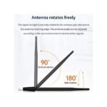 Adaptateur WiFi 600Mbps Pilote Gratuit Ethernet Double Fréquence 5.8G / 2.4G