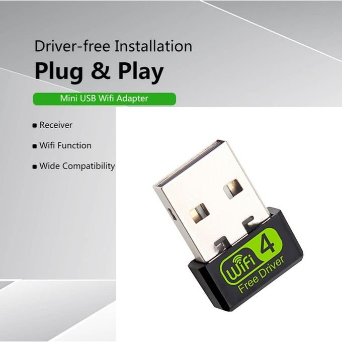 Adaptateur WiFi - 600Mbps USB - Ethernet-