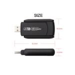 Adaptateur Wifi Usb 3.0 1300 Mbps Bluetooth 4.2 Double Bande