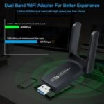 Adaptateur Wifi Usb 3.0 1300 Mbps Bluetooth 4.2 Double Bande