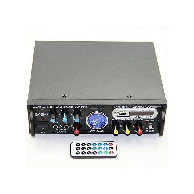 Amplificateur - Audio/USB / SD / MMC / FM STÉRÉO/Lecteur Numérique Avec Entrée Micro