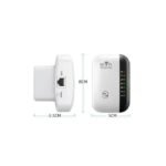 Amplificateur Wi-Fi 2,4 GHz, répéteur Wi-Fi sans fil 300 Mbps, routeur 2,4 GHz, extension de portée Wi-Fi, amplificateur de signal Wi-Fi, adaptateur de carte réseau 802.11N pour...