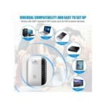 Amplificateur Wi-Fi 2,4 GHz, répéteur Wi-Fi sans fil 300 Mbps, routeur 2,4 GHz, extension de portée Wi-Fi, amplificateur de signal Wi-Fi, adaptateur de carte réseau 802.11N pour...