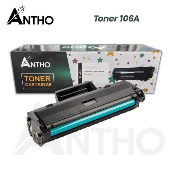 ANTHO Toner compatible 106A - W1106A - Ant - Noir
