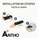ANTHO Toner Compatible 85A - CE285A - Ant - Noir