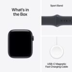 Apple Watch SE 3 [GPS 40mm] Smartwatch with Starlight Aluminum Case with Starlight Sport Band - S/M. Fitness and Sleep Trackers, Heart Rate Monitor, Always-On Display, Water...