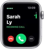 Apple Watch Series 5 (GPS, 40MM) - Gold Aluminum Case with Pink Sand Sport Band (Renewed)