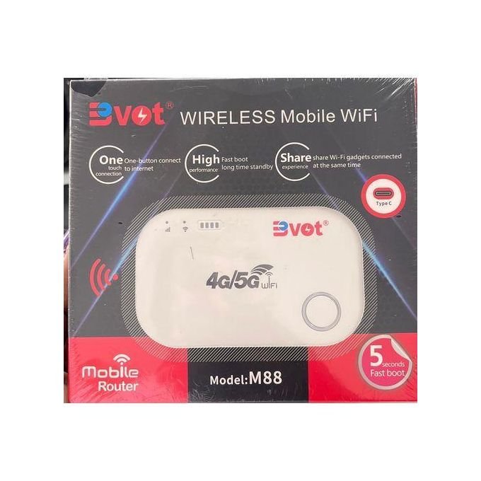 Bvot Wifi mobile sans fil M88 4G/5G