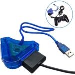 Câble adaptateur de convertisseur USB pour manette de jeu PS2, contrôleur de jeu pour Playstation 2, Avec Deux Ports Sur Console PS3