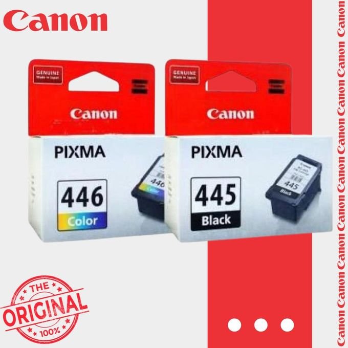 Canon Cartouche D'encre 445 Noir + 446 Couleur Orginal