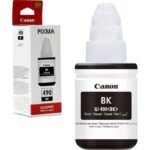 Canon GI-490 BK Noir - Bouteille d'encre d'origine (0663C001AB)