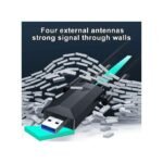 Carte Réseau Sans Fil Haute Vitesse 1200Mbps, Adaptateur WiFi 2.4G/5G, émetteur De Signal Réseau