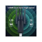 Carte Réseau Sans Fil Haute Vitesse 1200Mbps, Adaptateur WiFi 2.4G/5G, émetteur De Signal Réseau