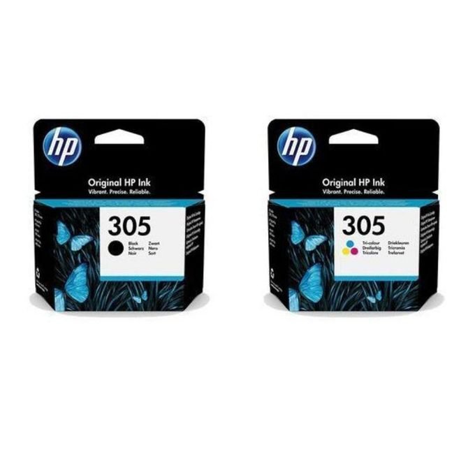 Cartouche d'encre - Pack HP 305 - Noir et couleur