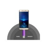 Clé USB 3-en-1 Rotative 128G - Violet