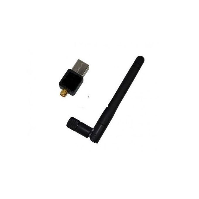 Clé Wifi USB Avec Antenne - Noir
