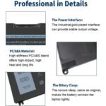 DELL 33YDH 15.2V 56Wh Batterie Compatible DELL Inspiron 15 7577 17 7000 7773 7778 7786 7779 G3 15 3579 G3 17 3779 G5 15 5587 G7 15 7588 Latitude 13 3380 14 3490 15 3590 3580...