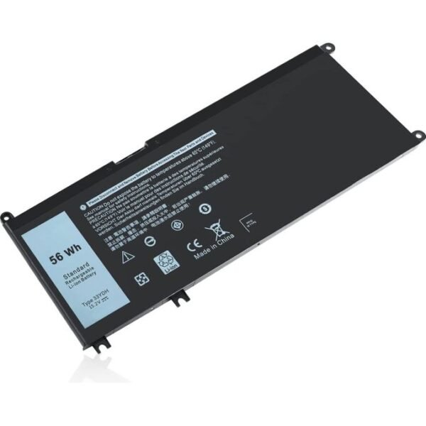 DELL 33YDH 15.2V 56Wh Batterie Compatible DELL Inspiron 15 7577 17 7000 7773 7778 7786 7779 G3 15 3579 G3 17 3779 G5 15 5587 G7 15 7588 Latitude 13 3380 14 3490 15 3590 3580...