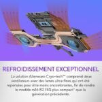 DELL Alienware m16 R2 PC Portable Gaming 16" Écran QHD+ 240 Hz, Intel Core Ultra 7 Series1, 16 Go RAM, 1 To SSD, NVIDIA GeForce RTX 4060, Windows 11 Home, Clavier AZERTY AlienFX...