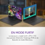 DELL Alienware m16 R2 PC Portable Gaming 16" Écran QHD+ 240 Hz, Intel Core Ultra 7 Series1, 16 Go RAM, 1 To SSD, NVIDIA GeForce RTX 4060, Windows 11 Home, Clavier AZERTY AlienFX...