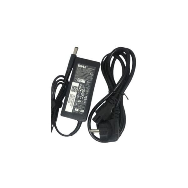 DELL Chargeur DELL 19.5V 3.34A (7450)+Câble De Chargeur Ordinateur Portable -Noir