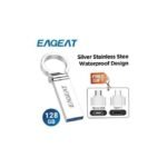 EAGEAT Clé USB 3.0 128GB - Métal OTG Micro USB Type-C
