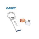 EAGEAT Clé USB 3.0 128GB - Métal OTG Micro USB Type-C