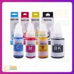 Encre Pixma Serie G34xx/24xx Noir-Rouge-Jaune-Bleu