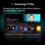 FPD 32 Inch Smart TV, Tizen OS Compatible with Samsung TV Plus, 720p HD WiFi Television with Dolby Audio, HDR 10, HDMI, Bluetooth, Flat Screen Television Built-in Google Cast...