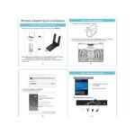 GALUIN Adaptateur Wifi Usb 3.0 1300Mbps Bluetooth 4.2 Dual Band