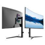 Gm Écran PC de jeu incurvé ultra-large 34 pouces 4K Gaming 165Hz