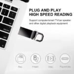 GtyGo Clé USB OTG 128 Go USB3.0 Adaptateur Type C 3 unités en 1 ensemble