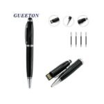GUEETON 128 Go Clé USB OTG Stylo à bille NOIR avec 4 recharges de rechange