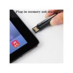 GUEETON 128 Go Clé USB OTG Stylo à bille NOIR avec 4 recharges de rechange