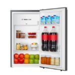 Hisense 90 Litres Single Door Refrigerator (REF 093 DR) - Silver With One Year Warranty