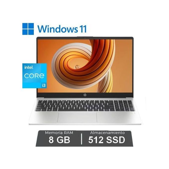 Hp 250 G10 - Écran 15,6''UHD - 13th Gen - Intel®Core™i3 - 8Go RAM - 512Go SSD - Clavier Rétro-éclairé - Empreinte digitale - Windows 11 Pro - Pack Office 21