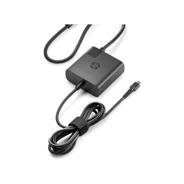 Hp CHARGEUR ORDINATEUR PORTABLE TYPE-C + CABLE D'ALIMENTATION