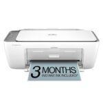 HP DeskJet 2855e Wireless All-in-One Color Inkjet Printer, Scanner, Copier, Best-for-home, 3 month Instant Ink trial included, AI-enabled (588S5A)